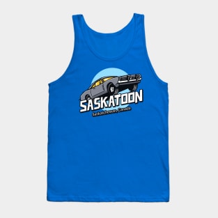 Saskatoon Street Revival Vintage Comic Branding Tank Top